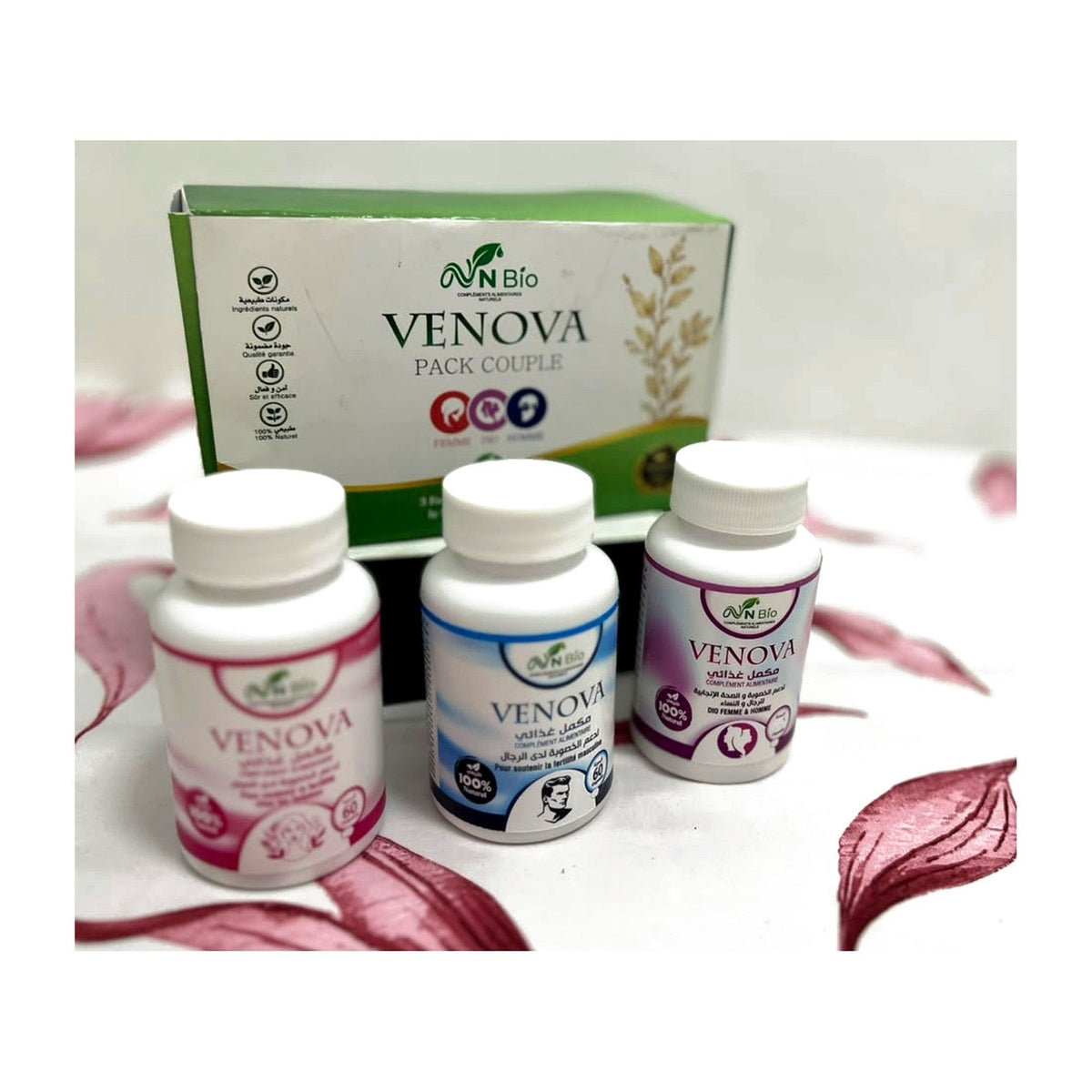 فينوفا باك الزوجين VENOVA PACK COUPLE